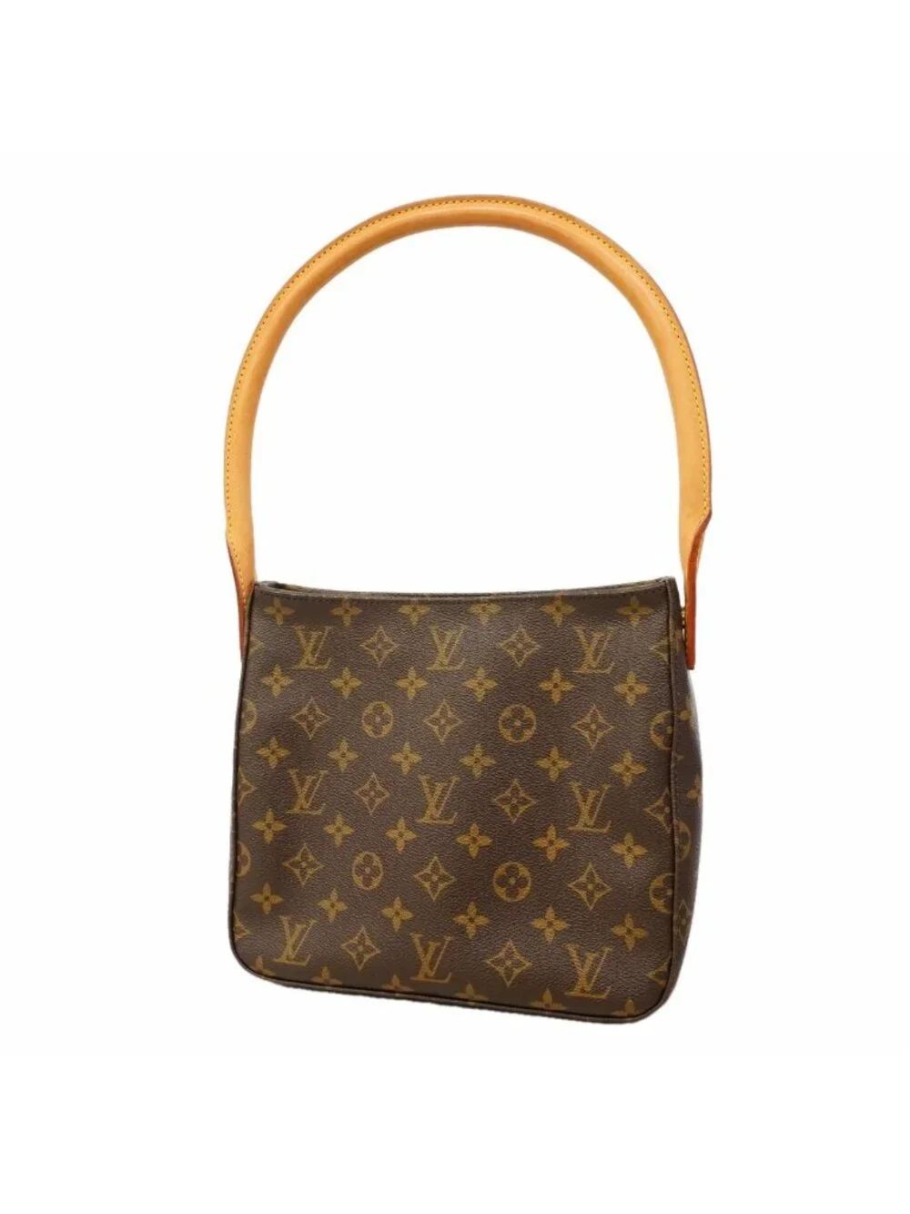 Louis Vuitton Shoulder Bag Monogram Looping MM Brown